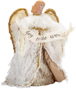 17´´VELVET ´´JOY TO WORLD´´ ANGEL