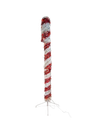 3 PRELIT R/W LED TINSEL CANDY CANE