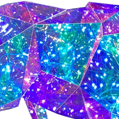57´´H USB LIGHTED HOLOGRAPHIC HOLIDAY DEER REMOTE CONTROL