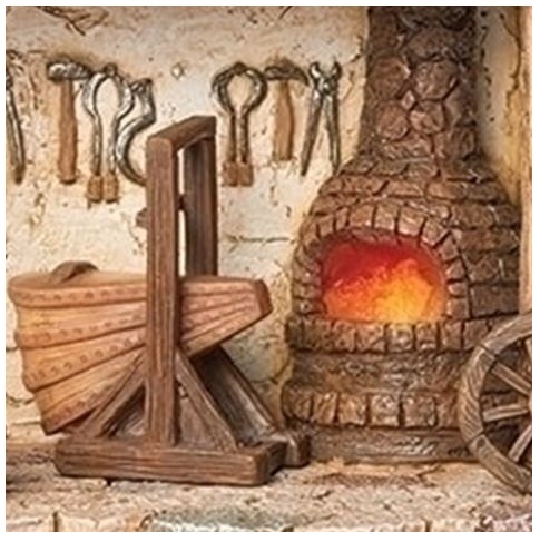 8"H LED BLACKSMITH SHOP