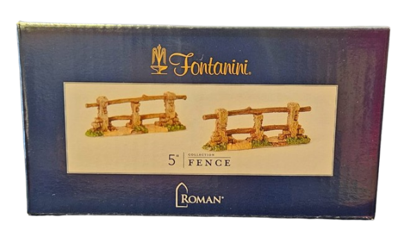 2"H 2 PC SET FENCE FOR 5" SCALE 