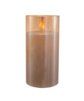6´´B/O LED FLICKR FLAME CANDL IN JAR
