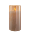 6´´B/O LED FLICKR FLAME CANDL IN JAR
