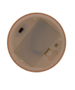 6´´B/O LED FLICKR FLAME CANDL IN JAR