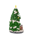 15.7"BATTERY OPERATED LIGHTED MUSICAL CHRISTMAS TREE WITH MOVING TRAIN