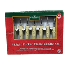 7 LIGHT FLICKER FLAME CANDLE SET