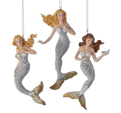 SILVER/GOLD UNDER SEA MERMAID