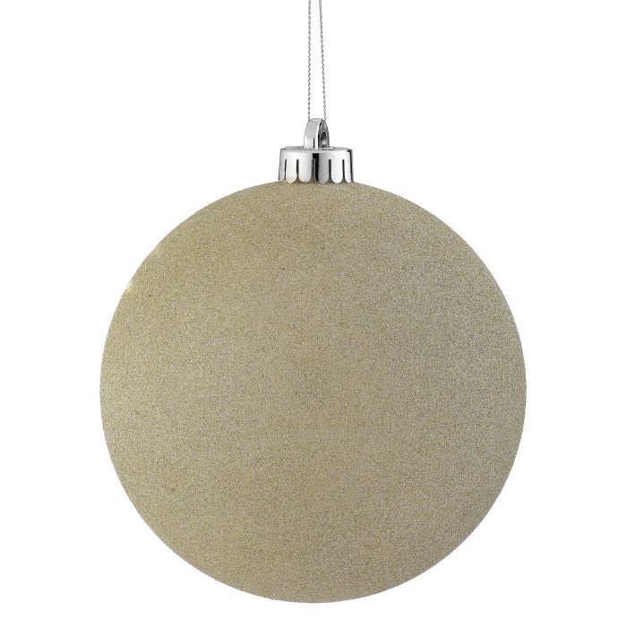 VP GLITTER BALL 140MM,ACE/SET OF 2 IVOR