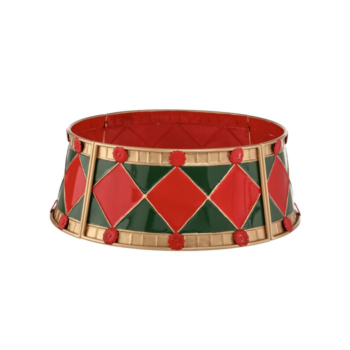 24.5X28" METAL HARLEQUIN TREE COLLAR KD