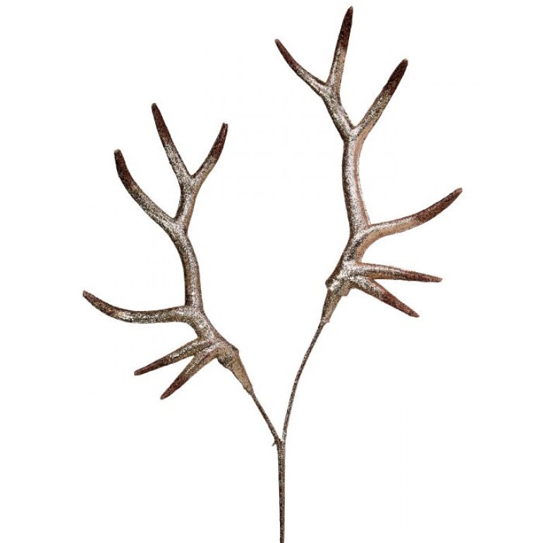 34.5" HIGHLANDS DEER ANTLER SPRAY