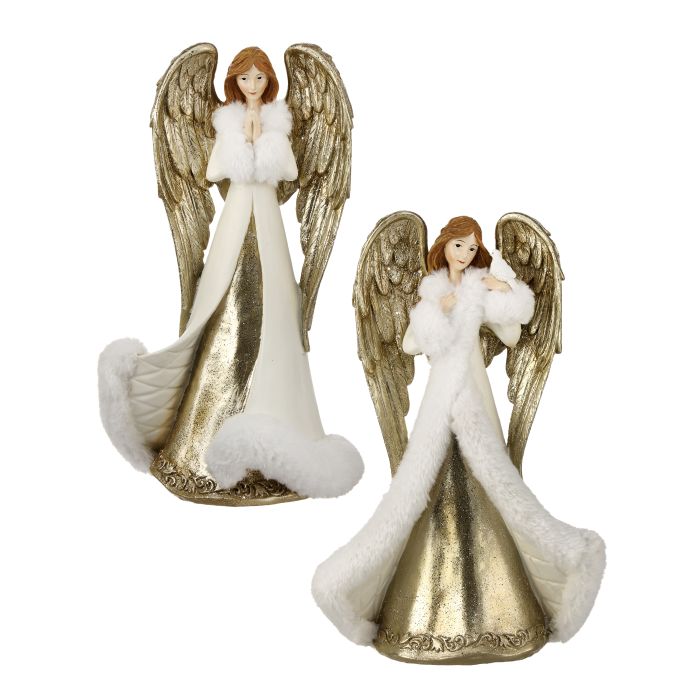 12" RESIN RENAISSANCE ANGEL INDIVIDUAL