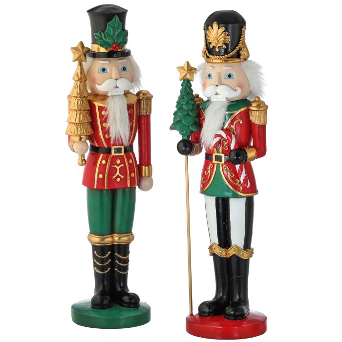 15" RESIN ROYAL NURCRACKER INDIVIDUAL