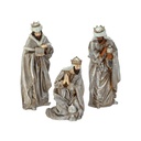 11-16" RESIN RENAISSANCE THREE KINGS ST3