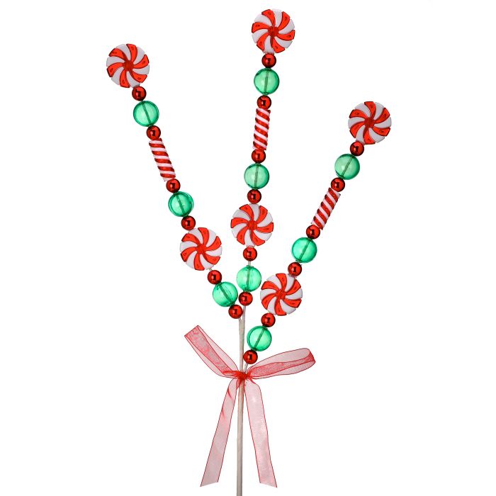 24" PEPPERMINT/CANDY SPRAY