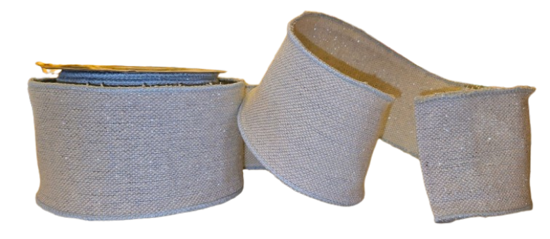 4"X10Y LUREX JACQUARD RIBBON
