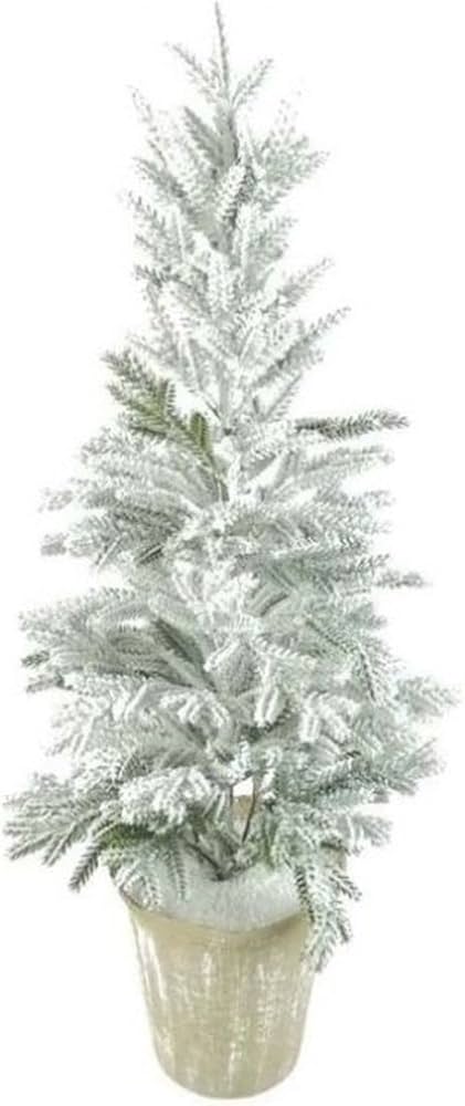 24" FAUX SNOWY RIDGE POTTED TREE
