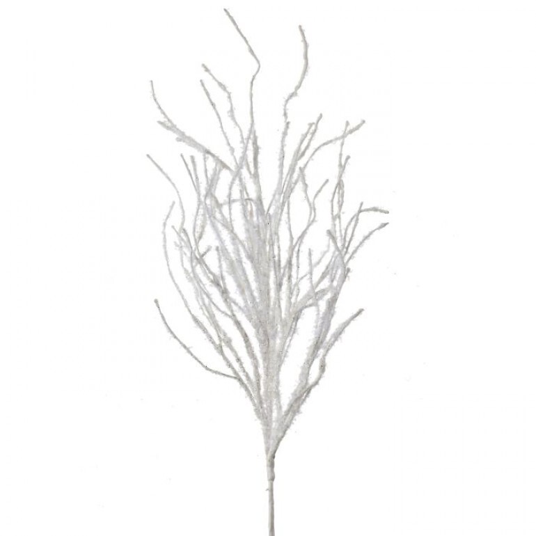 34" PLASTIC SNOWED WINTER BRANCH