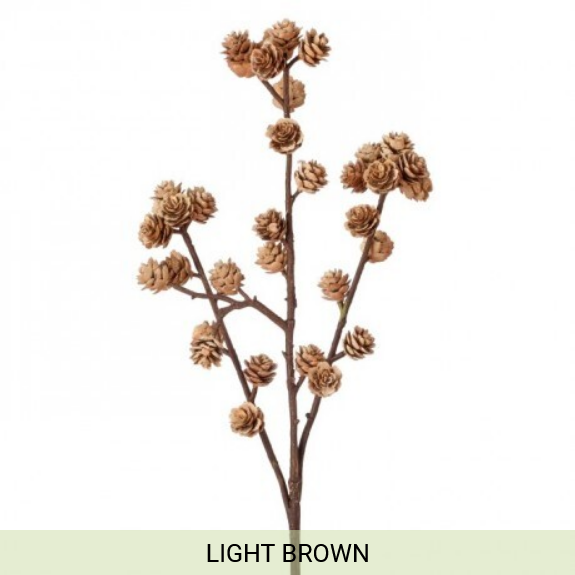 28" PL PINECONE SPRAY