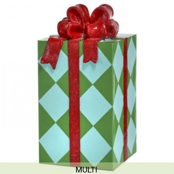 29"RESIN IN THE PRESENT GIFT BOX