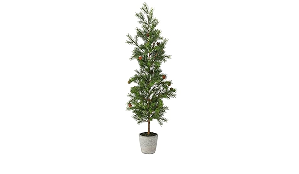 36"PLAS PENCIL PRINCESS PINE TREE CEMENT POT