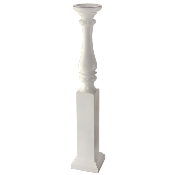 31.5" MDF WOOD SPINDLE STAND