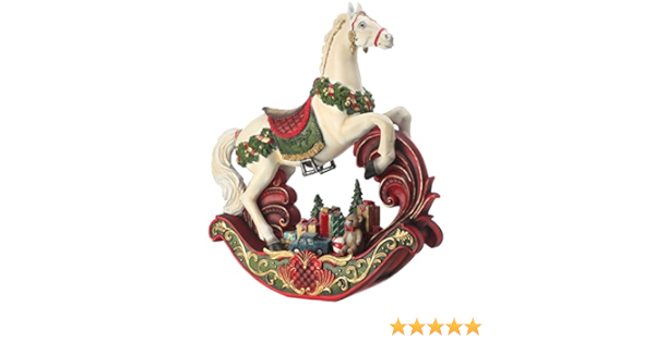 20.5" RSN ELEGANT ROCKING HORSE W/PACKAGES 