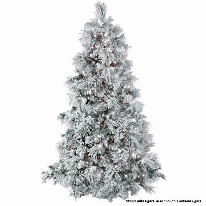 LED FLOCK BEAR MOUNTAIN TREE 7.5 800L, 64"D