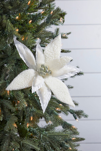 WOLLY/FUR POINSETTIA STEM