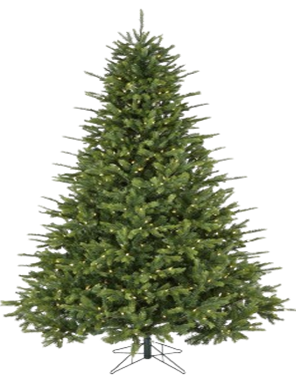 LED TELLURIDE FIR TREE 9 74"D 1150L"