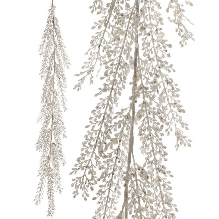 48´´GLITTER/SEQUIN ARTEMESIA GARLAND