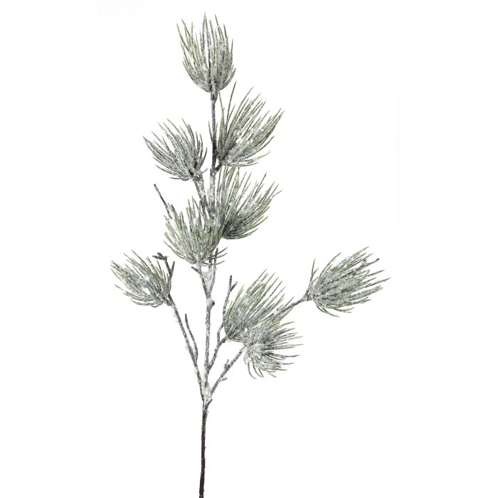 FROSTED CLUSTER PINE SPRAY 