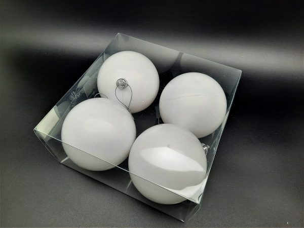 VP SHINY BALL 100MM,ACE/4  WHT