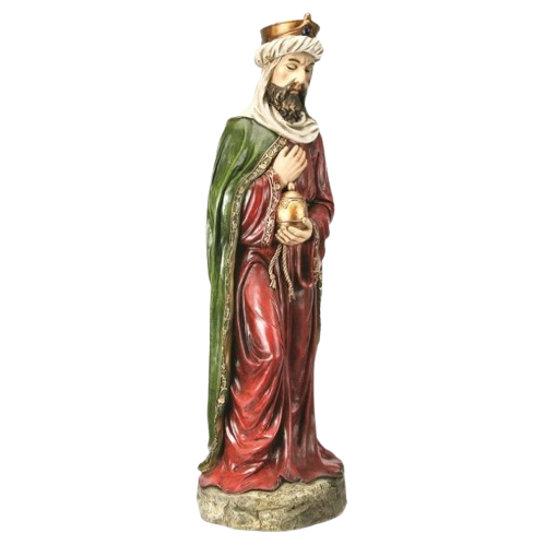 POLYRESIN KING WITH JAR 66"