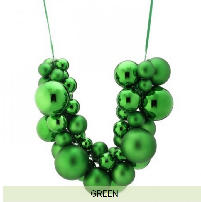 VP MATT,SHINY BALL DROP 36"  GRN