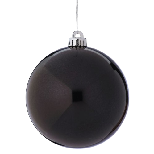 VP SHINY BALL 100MM,ACE/ SET OF 4  BLCK