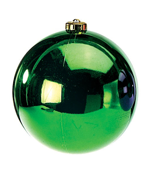VP SHINY BALL 140MM GREEN SET OF 2