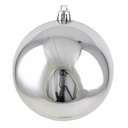 VP SHINY BALL 80MM SILVER SET OF 6