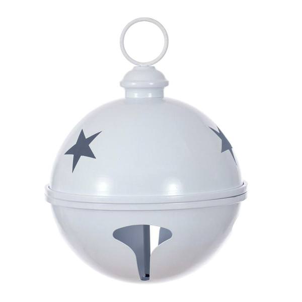 10" WHITE IRON BELL 
