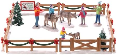 REINDEER PETTING ZOO, SET OF 17