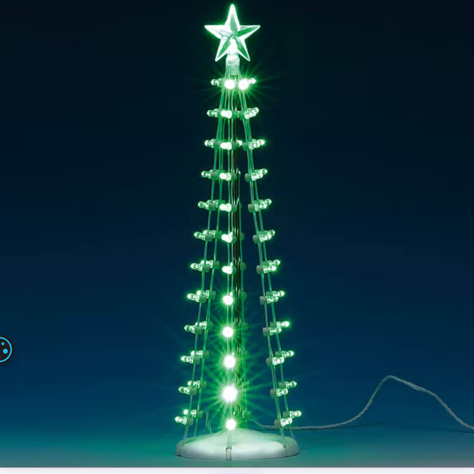LIGHTED SILHOUETTE TREE