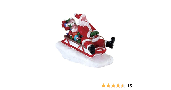 SLEDING WITH SANTA