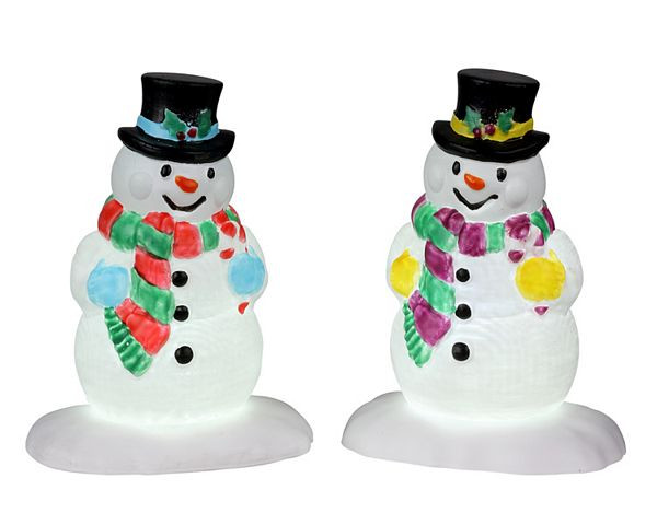 HOLLY HAT SNOWMAN
