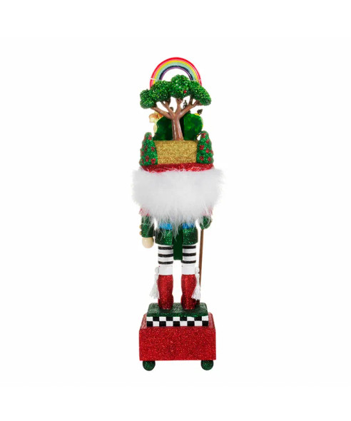 16"H MUS LED NUTCRACKER CLEAR 