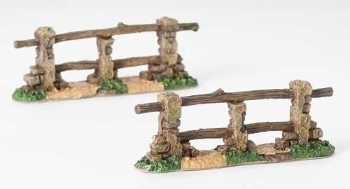 2"H 2 PC SET FENCE FOR 5" SCALE. FONTANINI 
