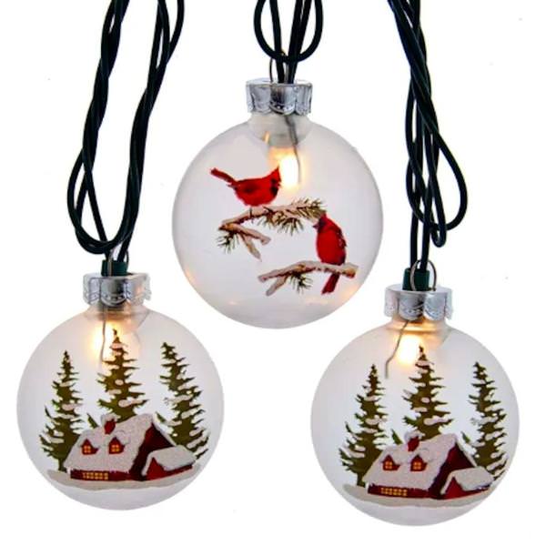 10/L UL 3X2.5"CARDINAL & CABIN DISC LIGHT SET 