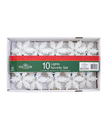 UL 10/L WHITE SNOWFLAKE PARTY MINIATURE LIGHT 