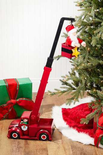 SANTAS TREE LIGHTING TRUCK