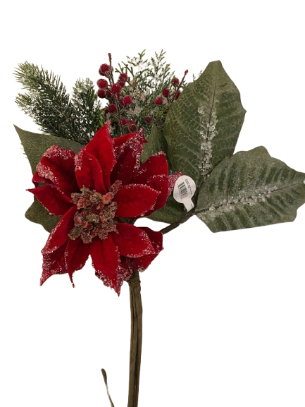 32 ´´FROSTY MAGNOLIA LEAF SPRAY