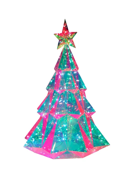 25.5´´80 MULT RGB LED IRID TREE