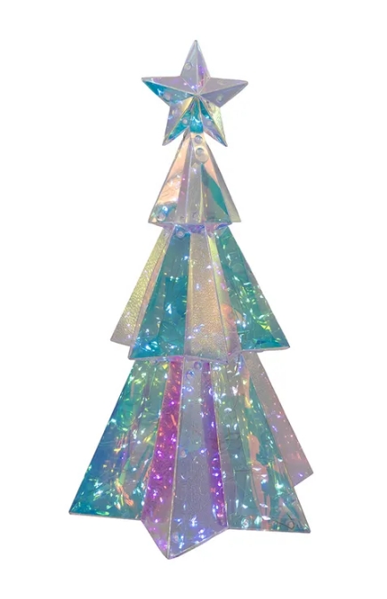 15´´B/O 100L CW LED IRID TREE